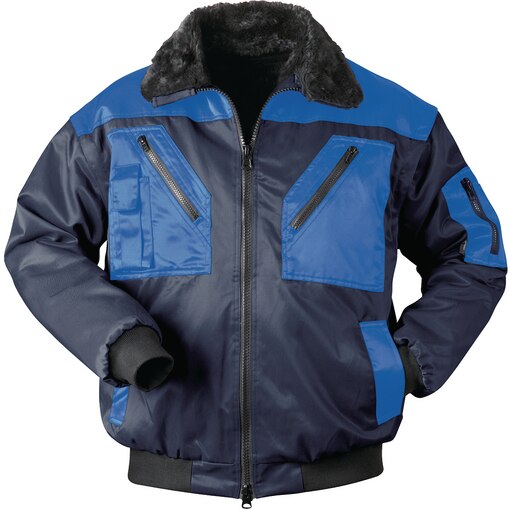 Pilotenjacke Joe, marine/royalblau, 3D-Bild-24